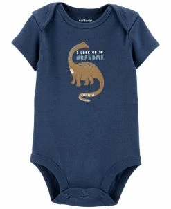 Carter's™ Baby Boys Grandma Short Sleeved Crew Neck Bodysuit