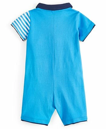 First Impressions Baby Boys Shark Sunny Sunsuit, Created For Macy's - Image 2