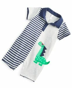 First Impressions Baby Boys Dino Spike Sunsuit, Created For Macy's