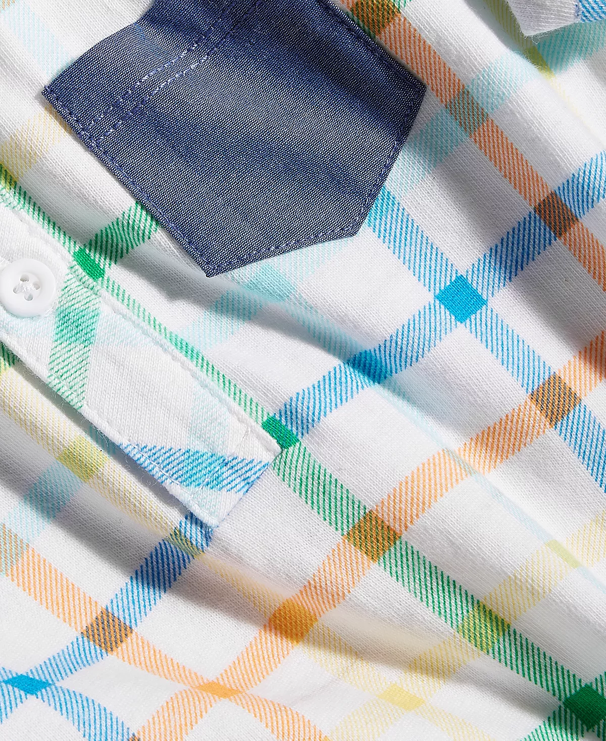 First Impressions Baby Boys Crayon Plaid Sunsuit, Created For Macy's - Image 3