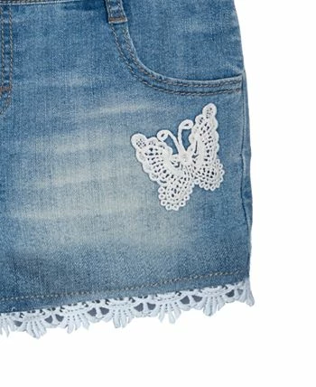 Epic Threads Little Girls Butterfly Denim Shortall, Created For Macy's - Image 3