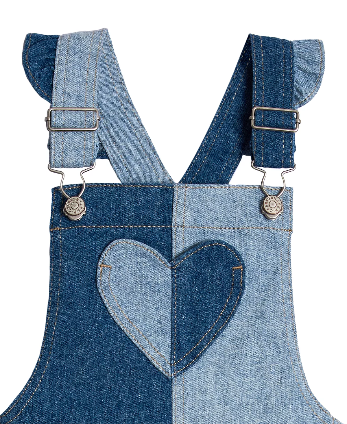 Epic Threads Little Girls Heart Denim Skirtall, Created For Macy's - Image 4
