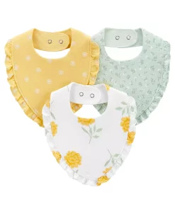 Carter's™ Baby Girls My First Love Bibs, Pack Of 3