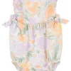 Carter's™ Baby Girls Floral All Over Print Bubble Romper